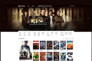 海洋CMS大图幻灯自适应宽屏主题模板首涂版